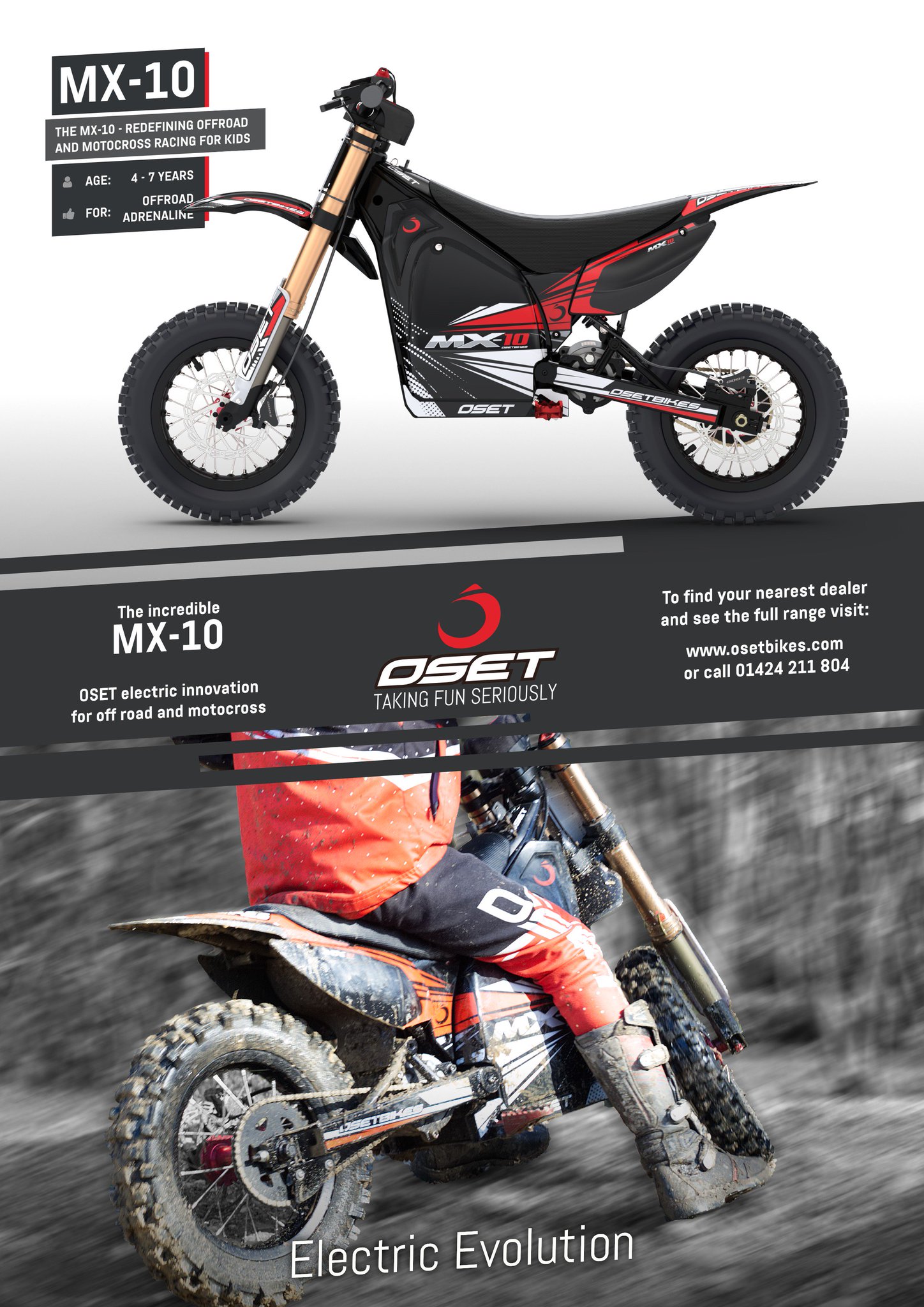 oset electric dirt bike