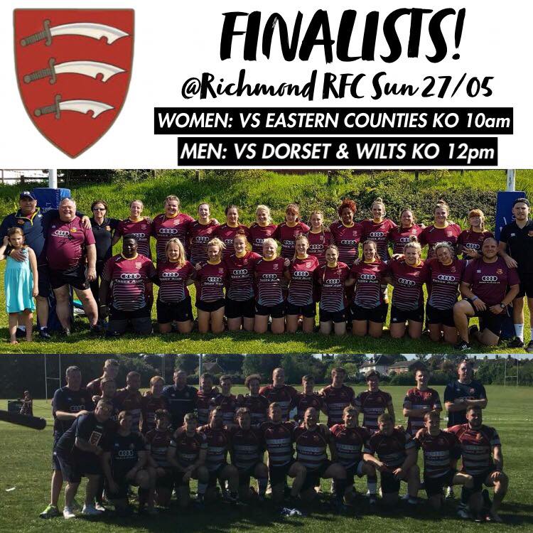 The place to be next Sunday.  Come along and support our County teams