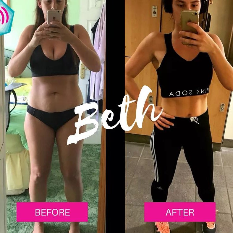 Some Monday inspo! This is Beth, she became an instructor last year and this is her progress, a total loss of 2.4 stone! Through ((B)) 3 times a week and a sensible diet, what an achievement #progress #MondayMotivaton