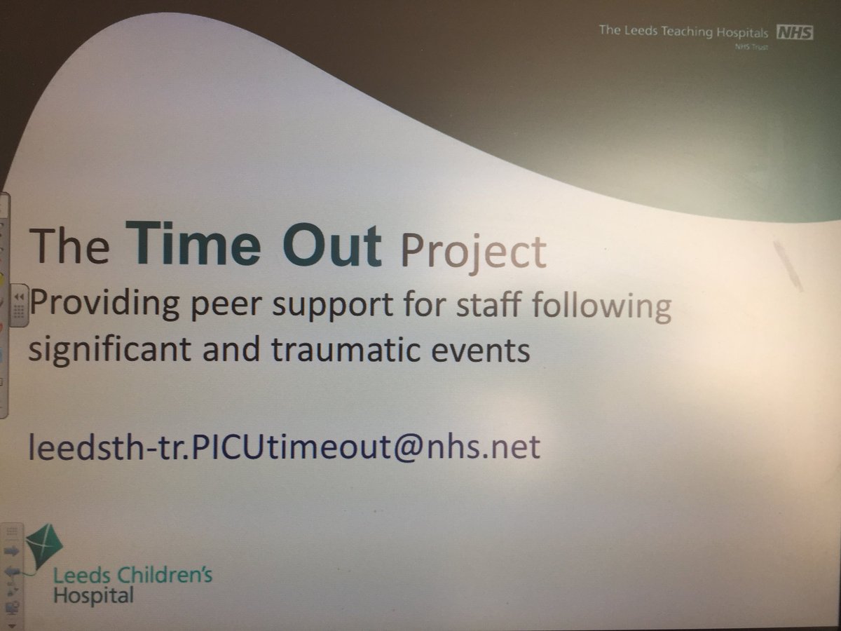 emormiller's tweet photo. Facilitating peer support session by staff from @LeedsPicu to staff @Leeds_Childrens and @LeedsHospitals #lookaftereachother #peersupport https://t.co/gp6rvmoZpC