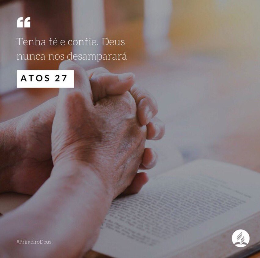 #At27| Nos momentos difíceis e ameaçadores, os filhos de Deus são sempre parte da solução e nunca a causa do problema. A sociedade está procurando pessoas que sejam positivas e busquem soluções, e não que sejam negativas e aumentem os problemas. #rpSp #PrimeiroDeus