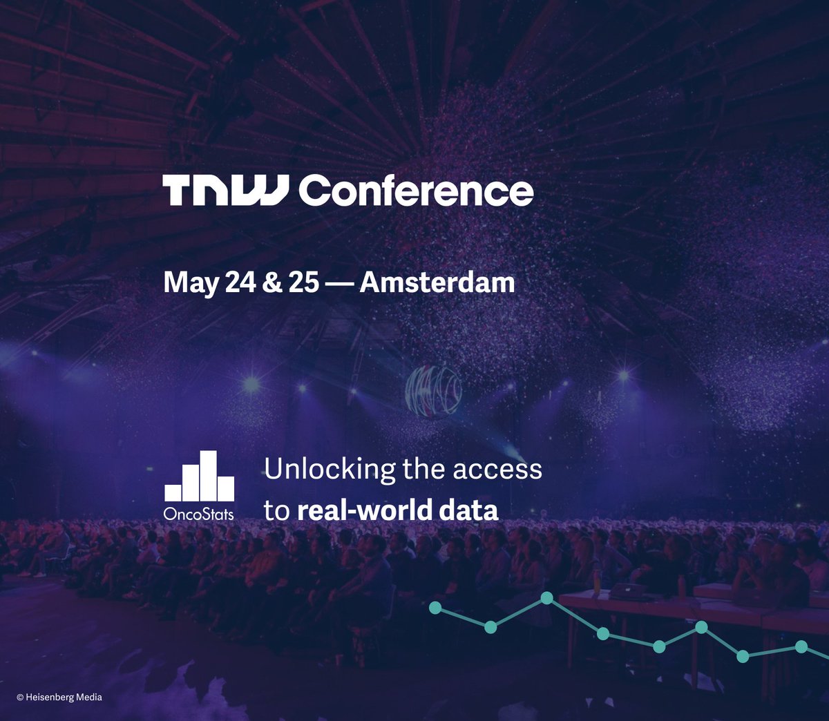 Want to know more about the latest technological innovation in the field of oncology? 

On the 24th and 25th of May we will be exhibiting at TNW Conference 2018 in Amsterdam. You're more than welcome to come to our booth and say hi.

We'll see you there!

#RWE #RWD #Oncology