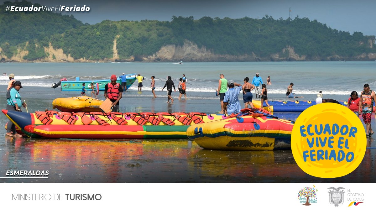 mintur_zonal1's tweet photo. Esmeraldas, Imbabura, Carchi y Sucumbíos te esperan con fiesta, ritmo, cultura, historia y gastronomía. 👨🎤🏄‍♀️🚵‍♀️🍤 Disfruta de grandes placeres que te da #EcuadorTuLugarEnElMundo. #EcuadorViveElFeriado 
¡Te esperamos!
https://t.co/0x3Z4msYUU https://t.co/9JThs1o125