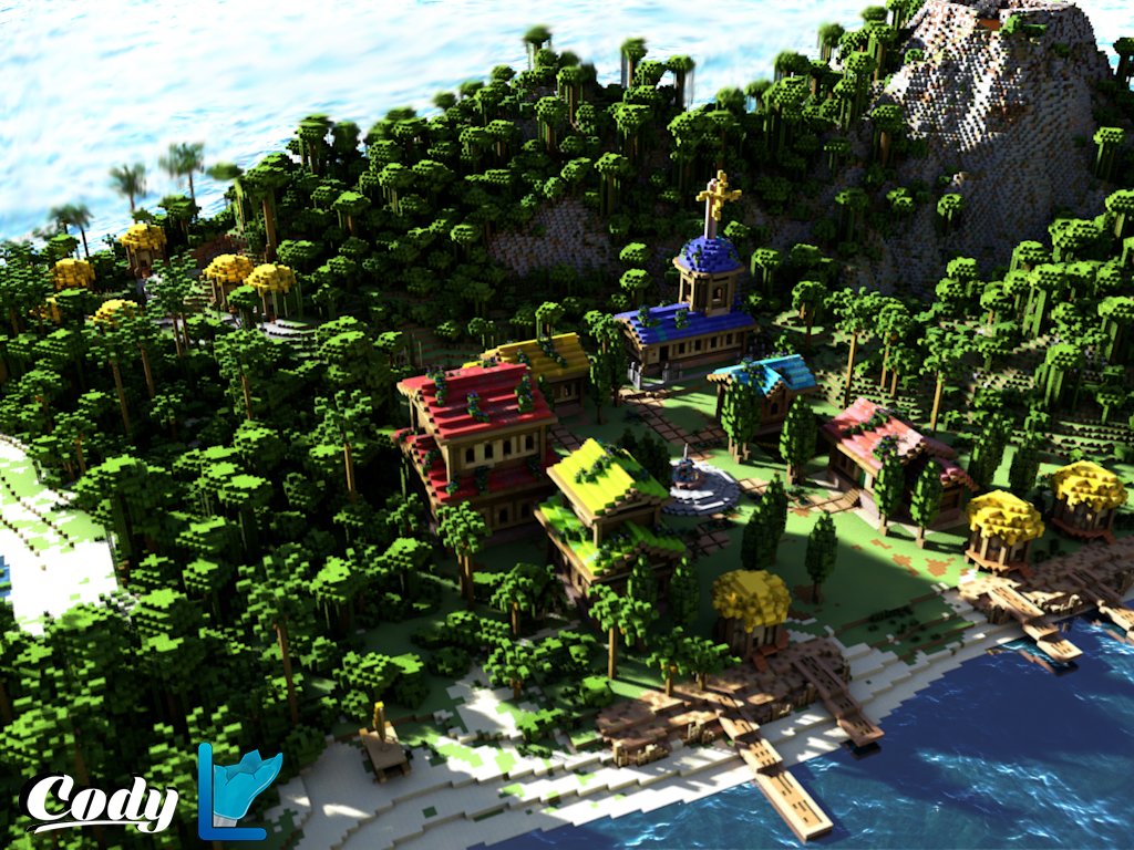 🏝️ Here's our latest Pixelmon Island creation, made in #Minecraft!
Modpack: <a href="/PixlGenerations/">Pixelmon Generations</a> 
Builder: <a href="/_4newlife/">Cody A. Williams</a>
Render: <a href="/_4newlife/">Cody A. Williams</a>
Hosted by: <a href="/BuildersRefuge/">Builder's Refuge</a> 
luxstudiosmc.com