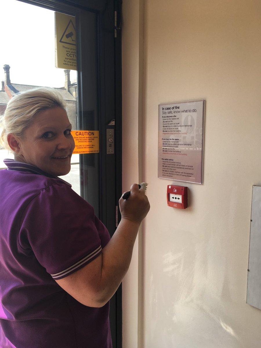 saizb89's tweet photo. Well done emma for getting the paint out for our spring clean 💪 https://t.co/9qD8FZ1tia
