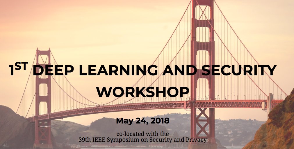 This week: Endgame is presenting at the 1st Deep Learning and Security workshop on May 24, co-located with the 39th <a href="/IEEESSP/">IEEE S&P</a>. Stop by for a closer look at our researchers' work: ow.ly/z7zZ30k6zDf #IEEE