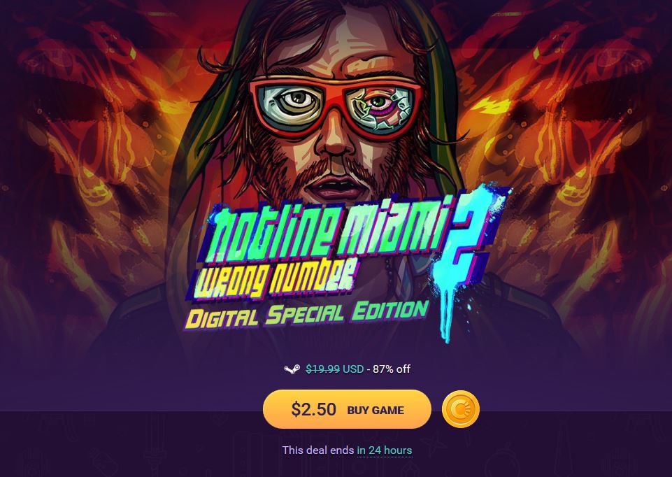 Cheap Ass Gamer A Twitter Pcdd Hotline Miami 2 Wrong Number Digital Special Edition 2 50 Drm Steam Via Chrono T Co Adnltdwt3w T Co Mwsn1mioi1