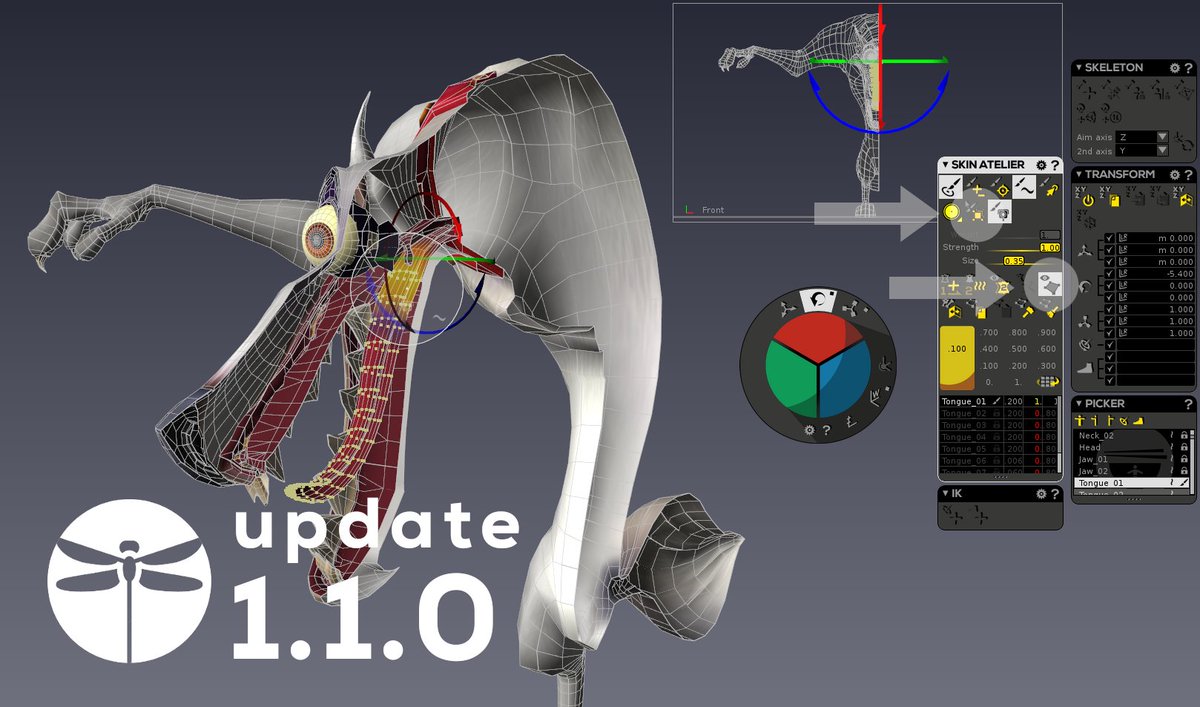 akeytsu's tweet photo. Hey Akeytsu folks! Update 1.1.0 available including "Hide Skinned Mesh Vertices" and "Vertex Lasso" Selection. Enjoy ;-) https://t.co/SqEEAmqqyu #IndieGameDev #gamedev #animation #UE4 #plsRT https://t.co/k5zpt9gaUx