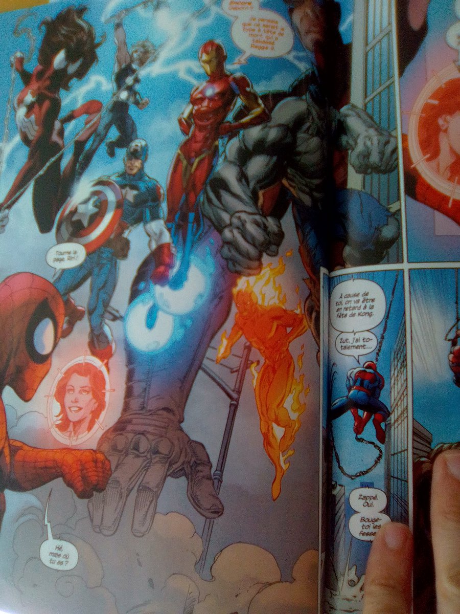 fisto_sr's tweet photo. Lecture #comics du jour: #spidermenII par @BRIANMBENDIS @sara_pichelli &amp; #markbagley chez @paninicomicsfra pour @MarvelFR 
#spiderman https://t.co/Yc2nvHmo8Z