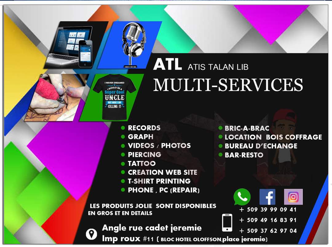 LecDuclair's tweet image. Map tann tout Atis Nèt Tout moun fok ou jwenn yon bagay ou bezwen fè....