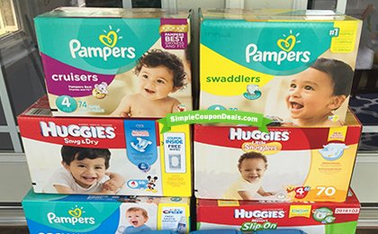 1000 huggies diapers