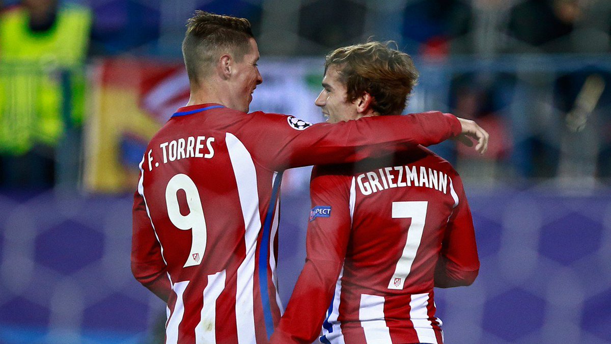 Todo_atleti's tweet photo. Con el "Saca a Fernando" en la final de @EuropaLeague en el minuto 90 representaste a toda la afición colchonera. Eres enorme @AntoGriezmann 

#GriezmannQuedate #GriezmannQuedate 
#GriezmannQuedate https://t.co/FZioNq5EYd
