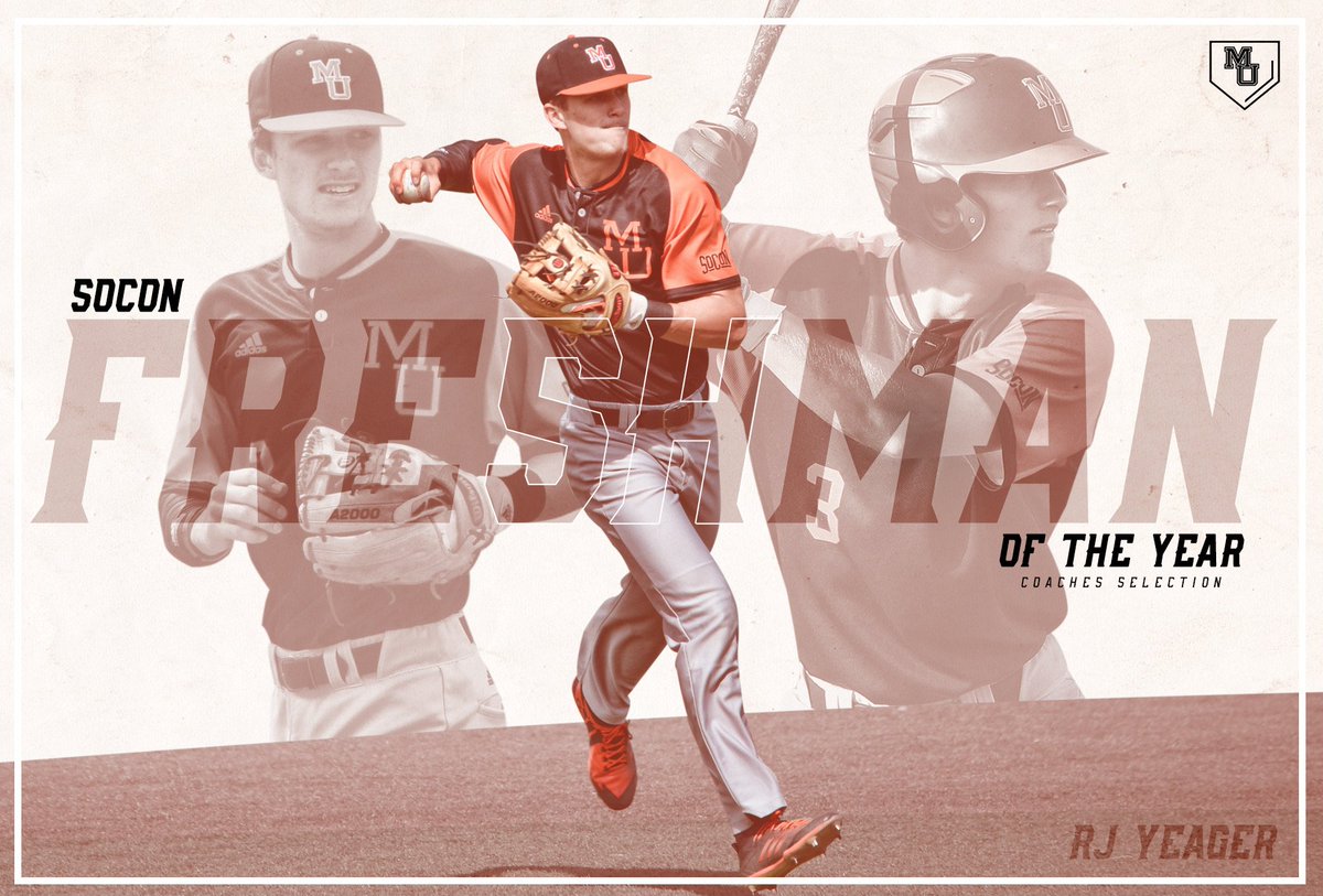 MercerBaseball's tweet photo. His legend continues to grow! 💥 @rj_yeag1 named SoCon Freshman of the Year.

#RoarTogether

📰: https://t.co/0WiuiGS36i https://t.co/LY3uUqzgs2