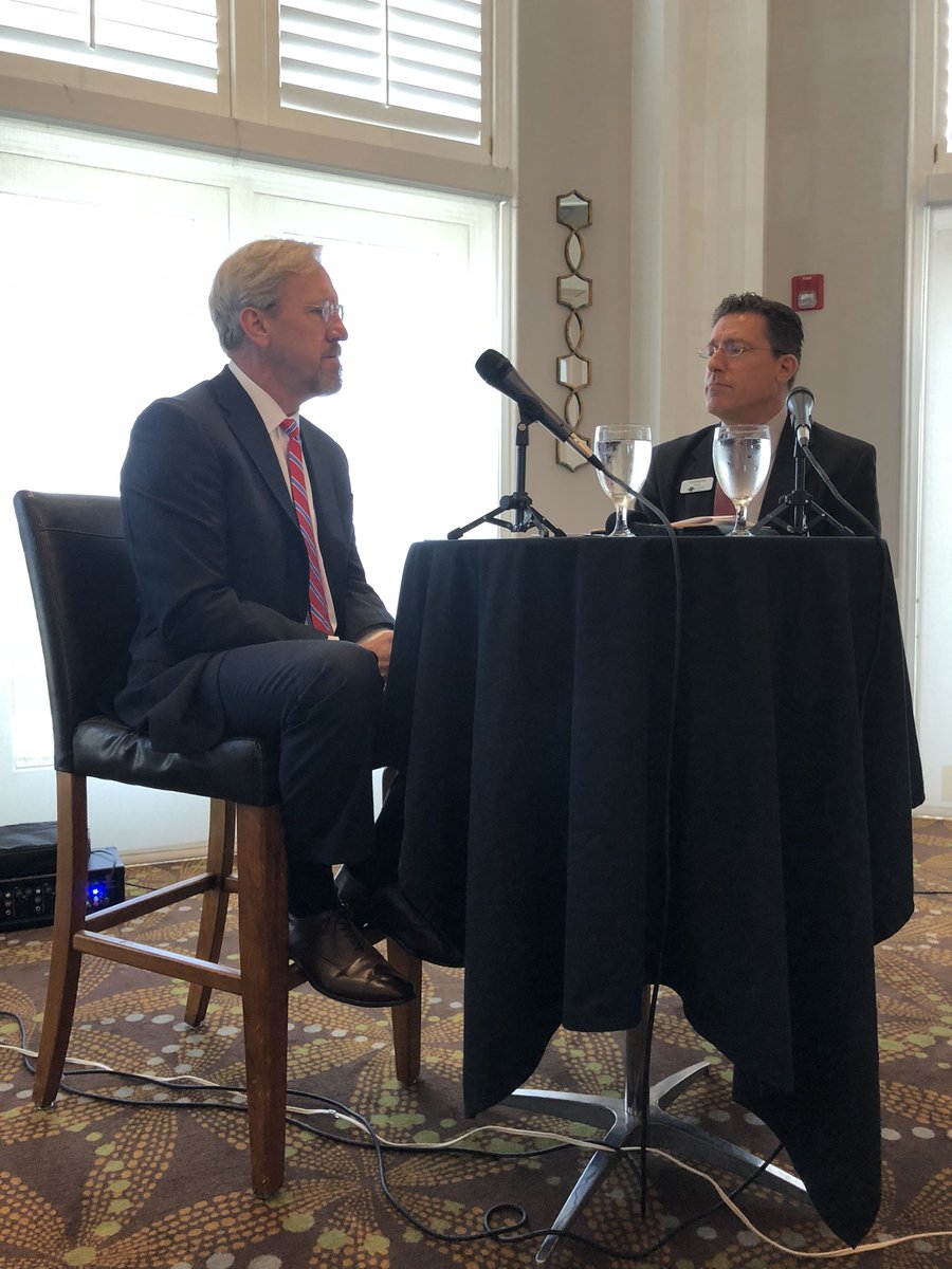 JenniferEinolf's tweet photo. When you think they are sick of hearing it, that’s when they are just beginning to hear it. Bill Foster @VillageBankVA #AuthenticInterview @IamChristopherJ https://t.co/vzHB7qNJFt