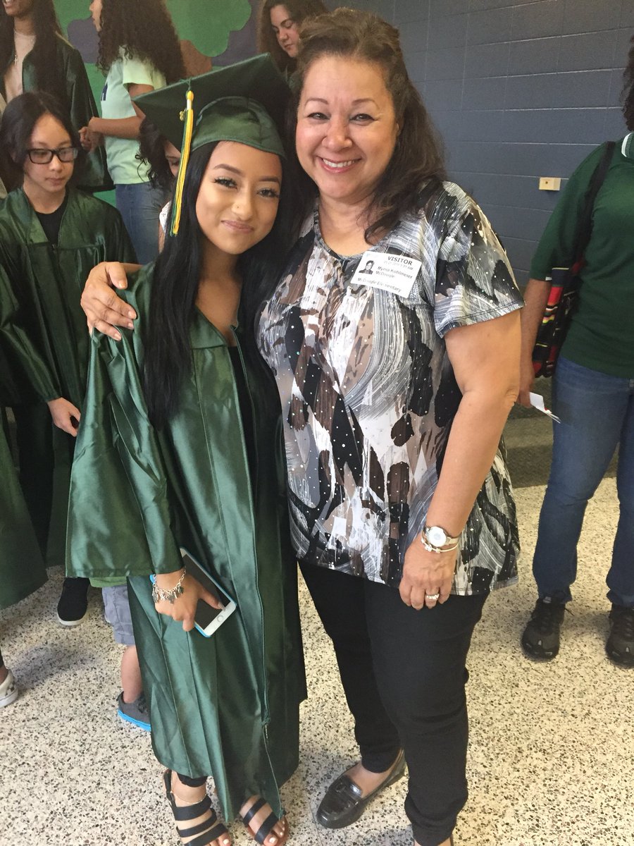 McDougleKISD's tweet photo. We couldn’t be more proud of our 🦁’s that are now graduating Seniors👩🏽‍🎓👨🏽‍🎓Their new chapter begins and we are excited for them. Once a 🦁always a 🦁 Green &amp; Gold forever more. @KleinForest https://t.co/lMHF3mz6fx