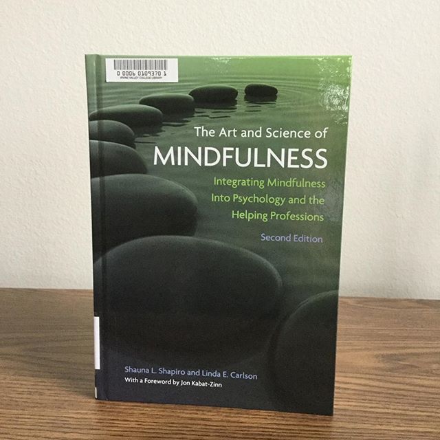 Take a break during this busy finals week to be in the  present and breathe. #ivclibrary #newbookmonday 📷: @ivclibrary