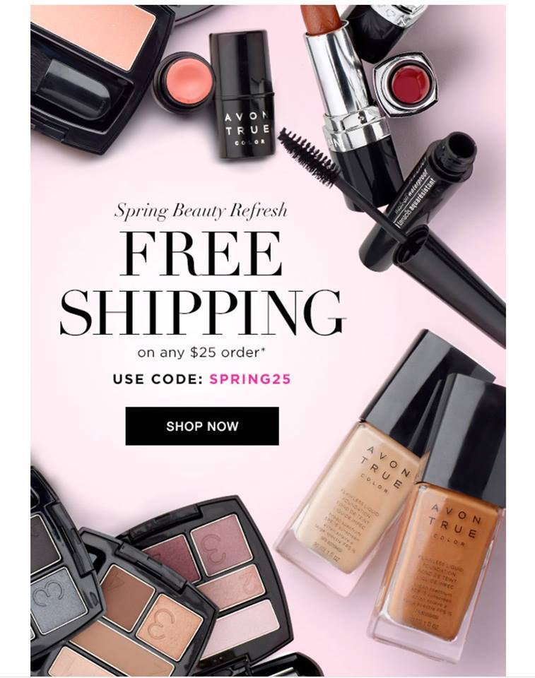 Today only!!!! Customers can get FREE SHIPPING on $25 orders with code SPRING25!  #FreeShipping #SPRING25 #OnlineShopping #ShopAnywhere  go.youravon.com/32bbcz