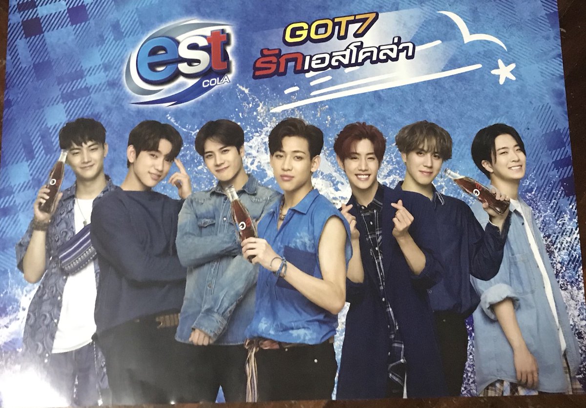 mjxxxb's tweet photo. ขายโปสเตอร์ Got7 รัก Est Cola ค่ะ ขนาดประมาณ 2 ��อสี่ 60฿ ถ้าเอากระบอกเพิ่ม(40฿)เป็น 100฿ ค่ะ ทักมาขอดูเพิ่มได้ค่า[รับวอลเลทเน้อ] อยู่กทมนัดรับได้ #ตลาดนัดอากาเซ #GOT7 #ก็อตเซเว่น #ตลาดกัซ #estซ่าซี้ดสุดขั้วกับGOT7 #estซ่าซี้ดเลือกได้ #estเท่านั้นฟินสุดซี้ดกับGOT7 #GOT7รักเอสโคล่า https://t.co/KXfVfxhOnm