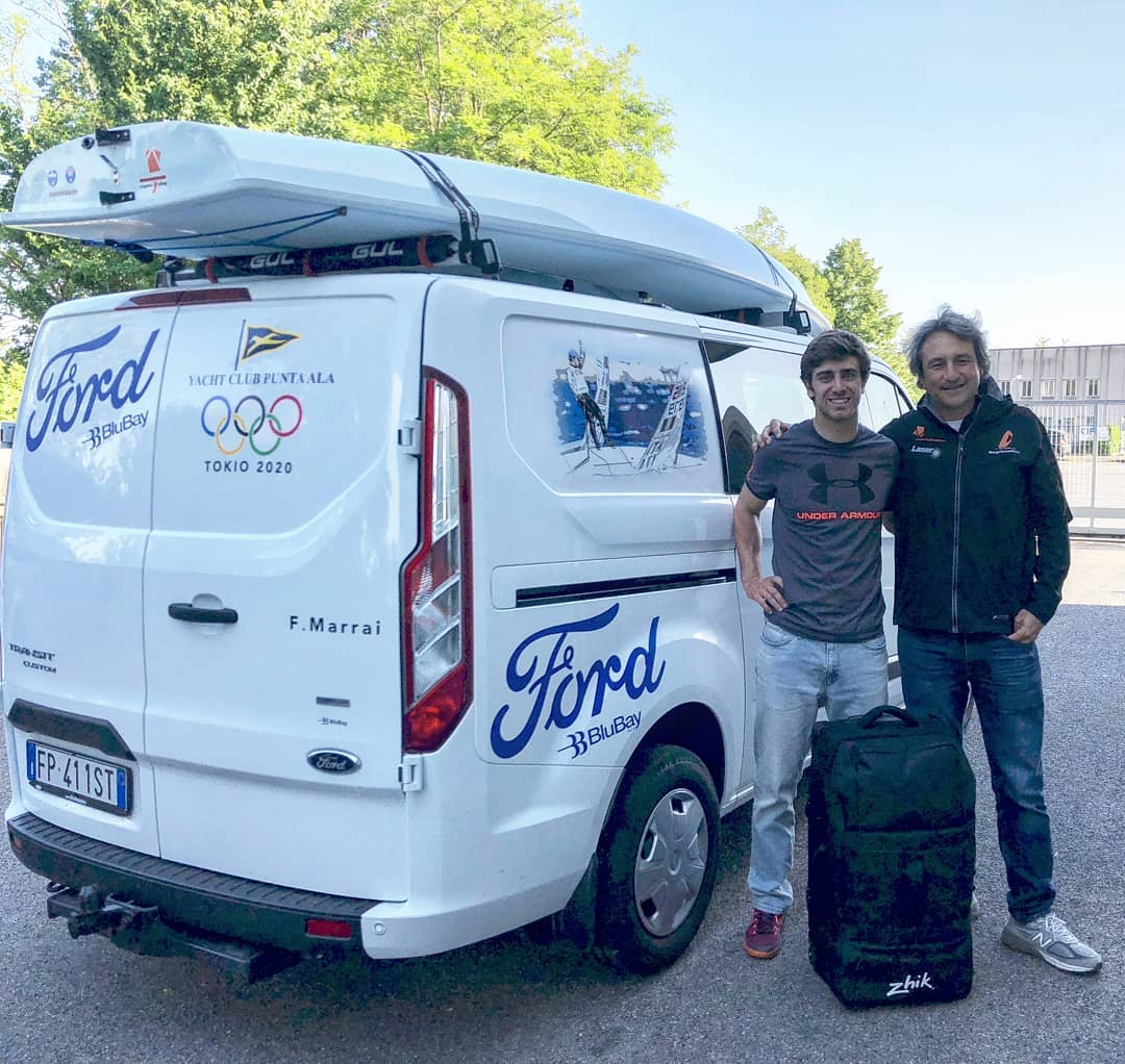 Francesco Marrai è venuto da #Negrinautica a prendere il suo nuovo Laser. Francesco non sta attraversando un bel momento, i medici gli hanno suggerito un periodo di stop, ma guarda avanti con fiducia, per poter tornare sui campi di regata al più presto. Forza, noi siamo con te!