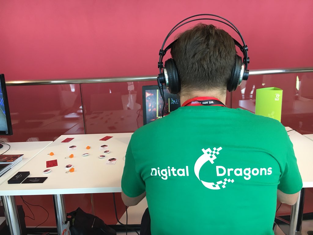 eqigame's tweet photo. We are so excited to be here #DigitalDragons ! Find us and play Eqi at indie showcase. See you 🔥 https://t.co/W0No0zZEOr