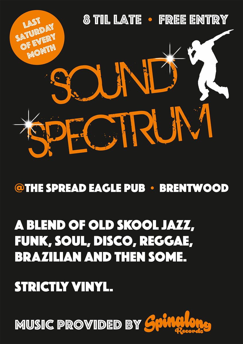 Spinalongrecord's tweet photo. Saturday 26th May!!
Guest DJ Alan Stone!!
60s/70s Latin, funk, Soul, etc.. https://t.co/LkOuNw4fWc