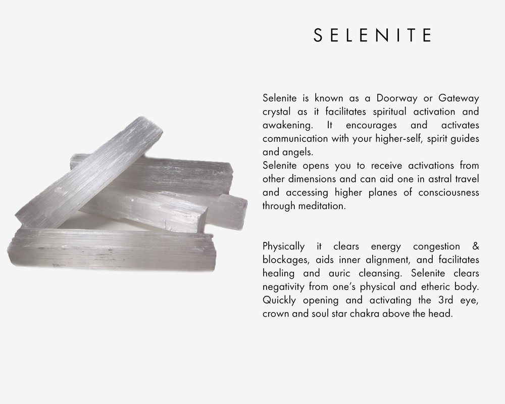 HolistcHealing's tweet image. Selenite Crystals - Cleanses, charges and activates other Crystals.✨