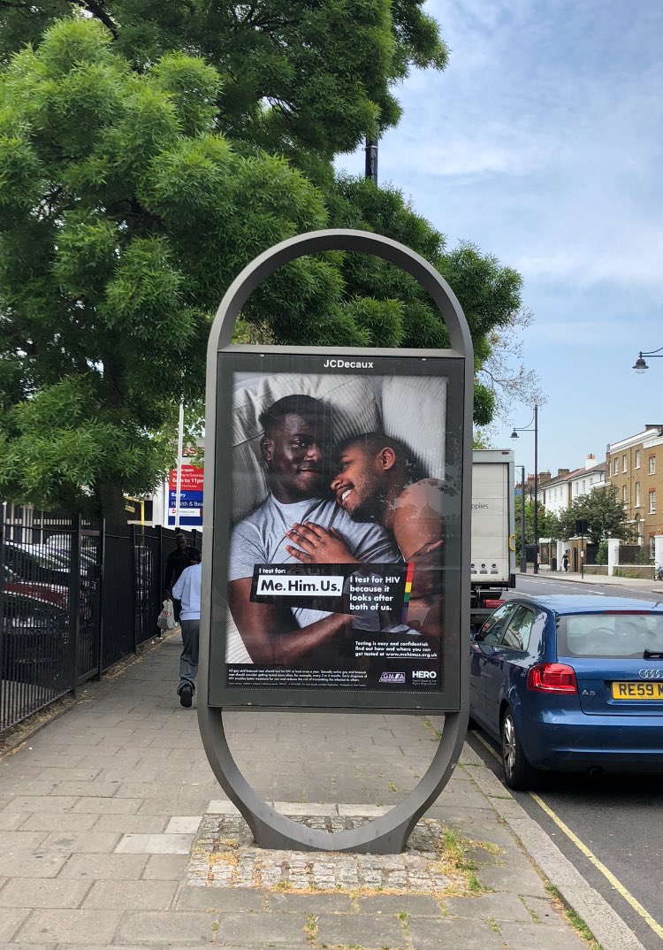 GMFA_UK's tweet photo. One of our #MeHimUs posters is up in Brixton! If you see it, take a photo and tag us in! https://t.co/8A0SFQWiDE