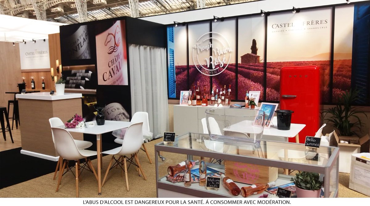 Castel_Wine's tweet photo. .@londonwinefair 2018 is in full swing! Discover the Castel Frères booth : C42 - WEST HALL - GROUND FLOOR. #BordeauxisBack #FrenchRivieraRosé #VinsCastel https://t.co/BHH71RwDE3