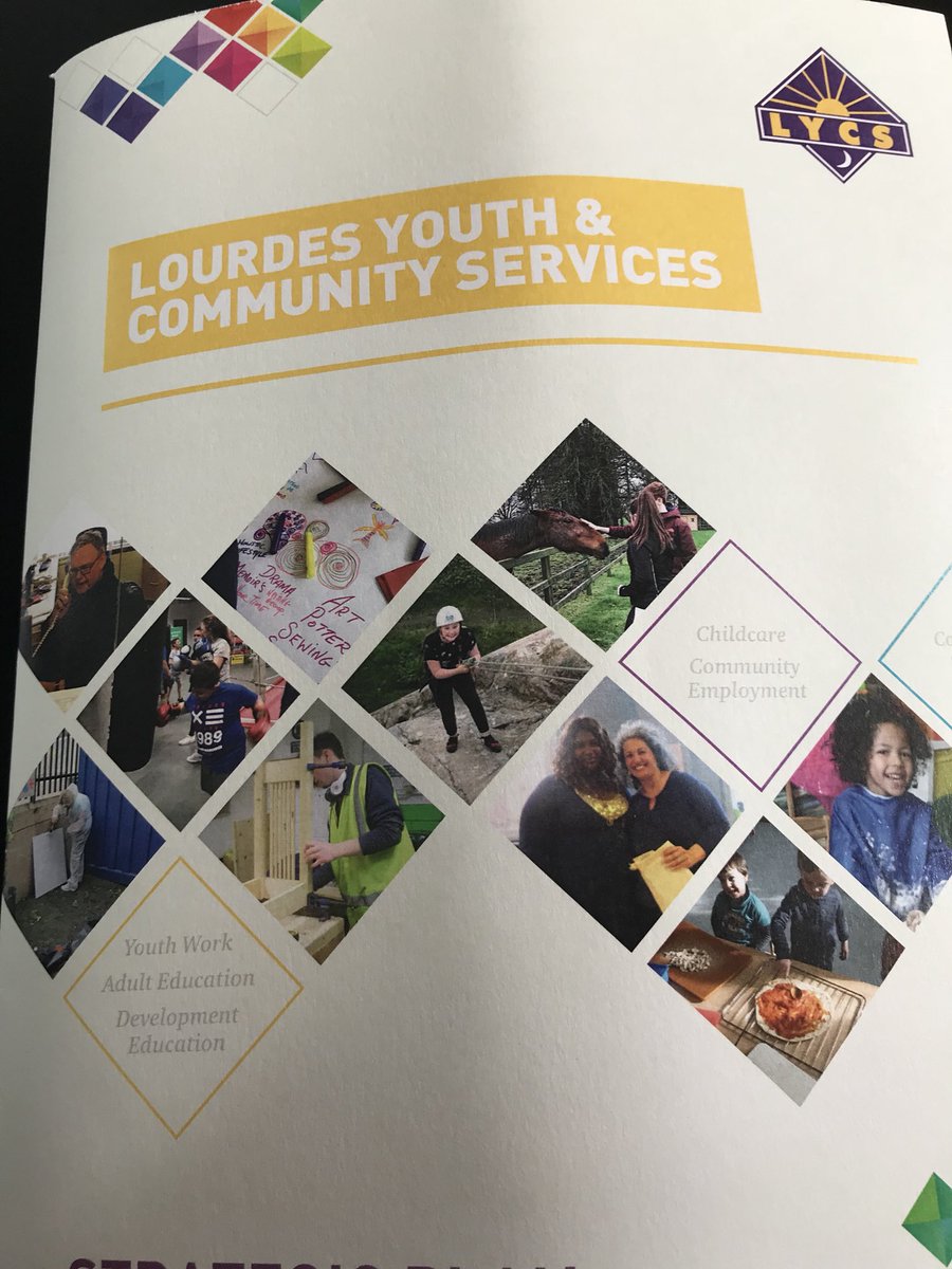 Paschald's tweet photo. Thanks to Lourdes Youth &amp; Community Services for opportunity to launch their 2018-20 strategic plan. Doing such valuable work at the heart of the north inner city. @RayMcAdam https://t.co/CUZkRwgql1