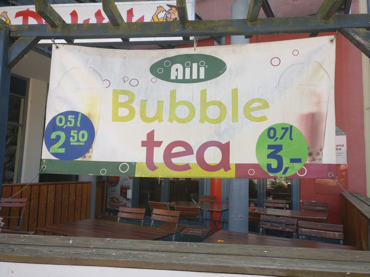 Wir haben in Jena einen Bubbletea-Laden entdeckt. Ungefähr 6 Jahre zu spät? #DDMJena