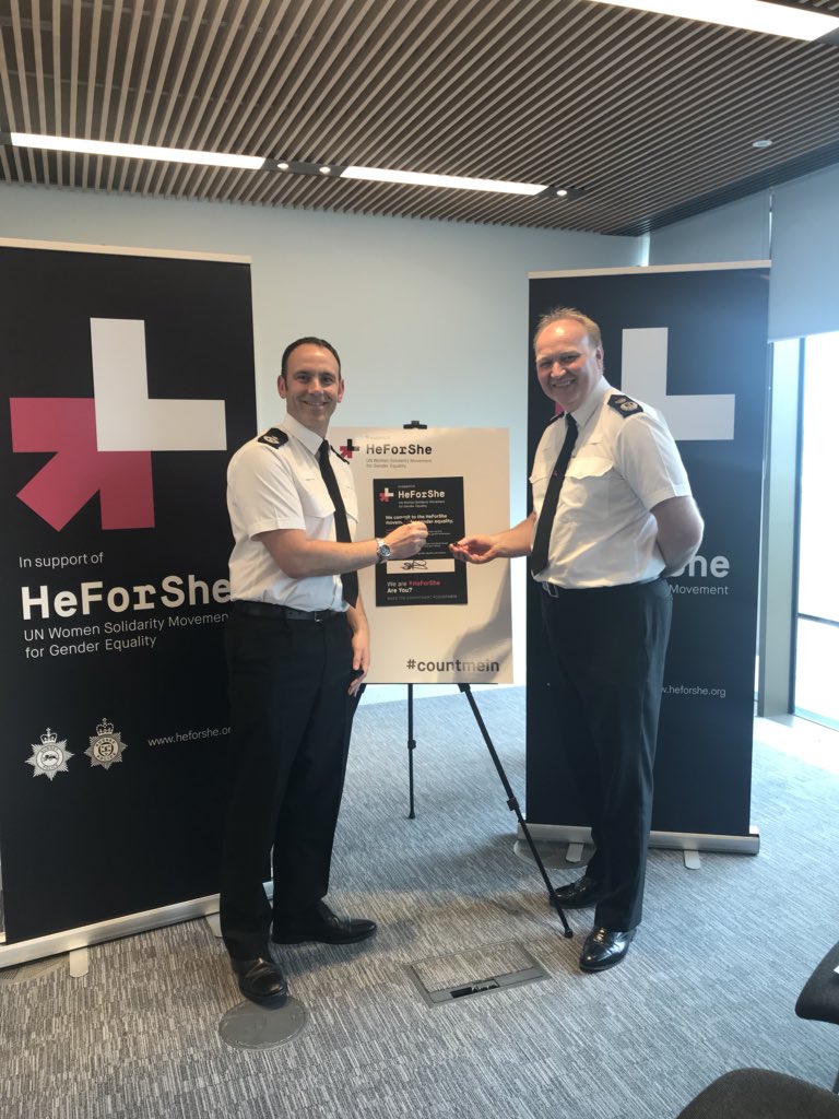 With <a href="/ACC_ClePol/">DCC Simon Nickless</a> pledging <a href="/ClevelandPolice/">Cleveland Police</a> commitment to the UN Women Solidarity Movement for Gender Equality #HeForShe #countmein