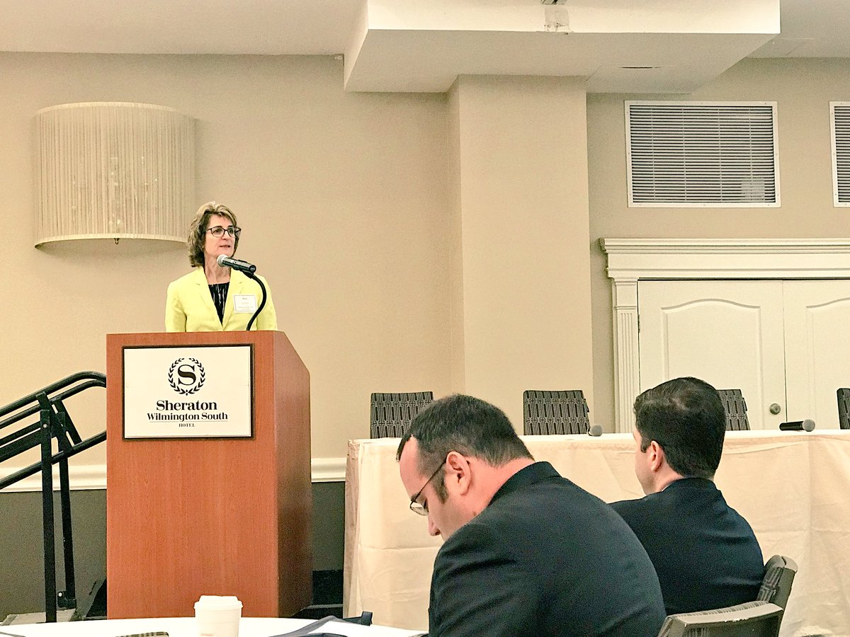 Delaware_HCC's tweet photo. Executive Director of DHCC, @kempann, provides a warm welcome to kick off the #DEDelawareEmployerSummit! https://t.co/Tt5jNr9ntn