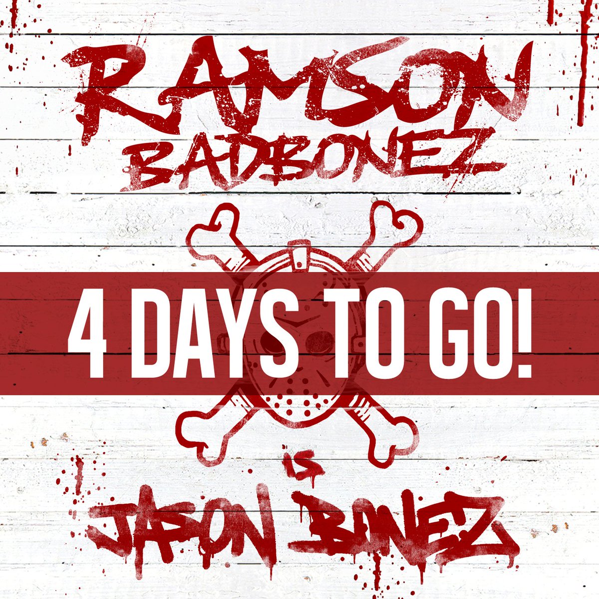 HighFocusUK's tweet photo. Only 4 days to go till #JasonBonez lands ☠☠☠ Pre order the super limited deluxe vinyl pack (only 100 in existence) now, before they are ALL gone: https://t.co/9Uu1poQN32 🔥 https://t.co/I98l0Qm32Y