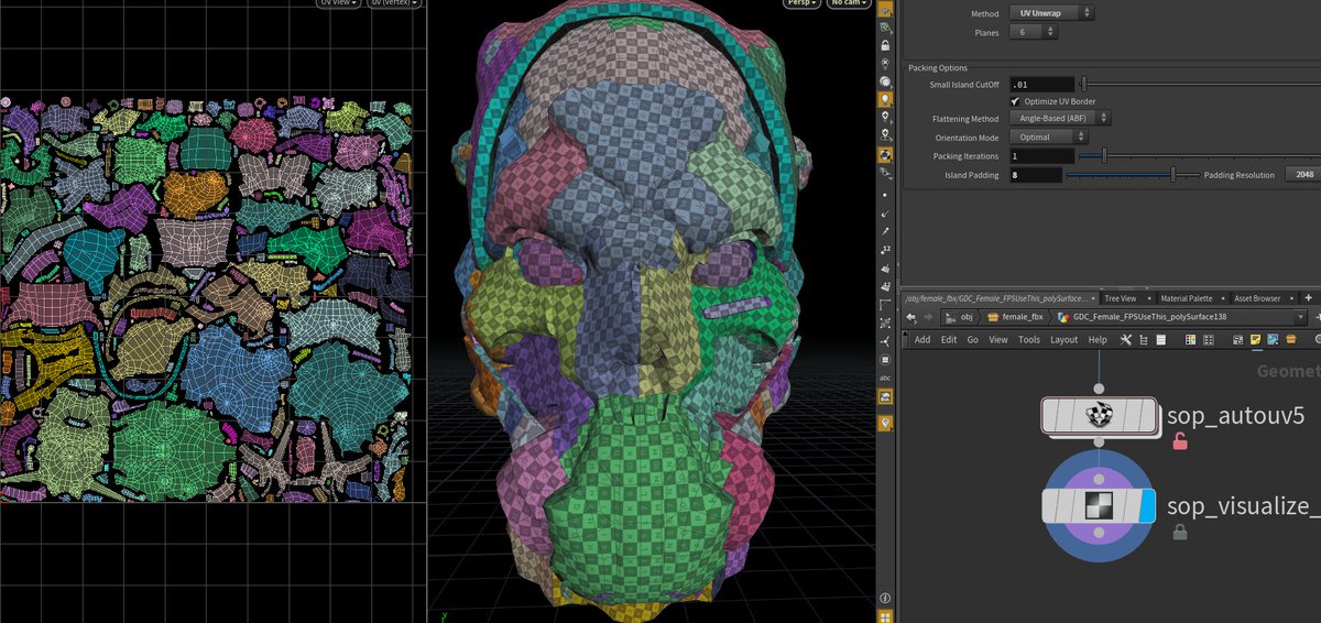 houdini 16.5 uv view