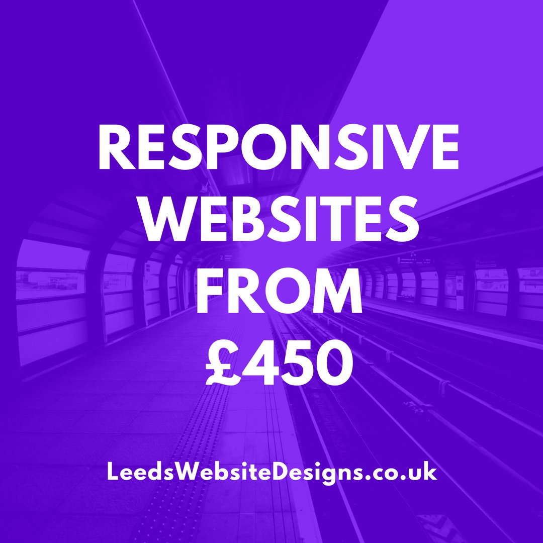 Does your website need a revamp? Grow your business today with a professional, mobile-friendly, bespoke website from just £450.

#website #webdesign #websitedesign #webdesigner #leedswebsitedesigns #leeds
