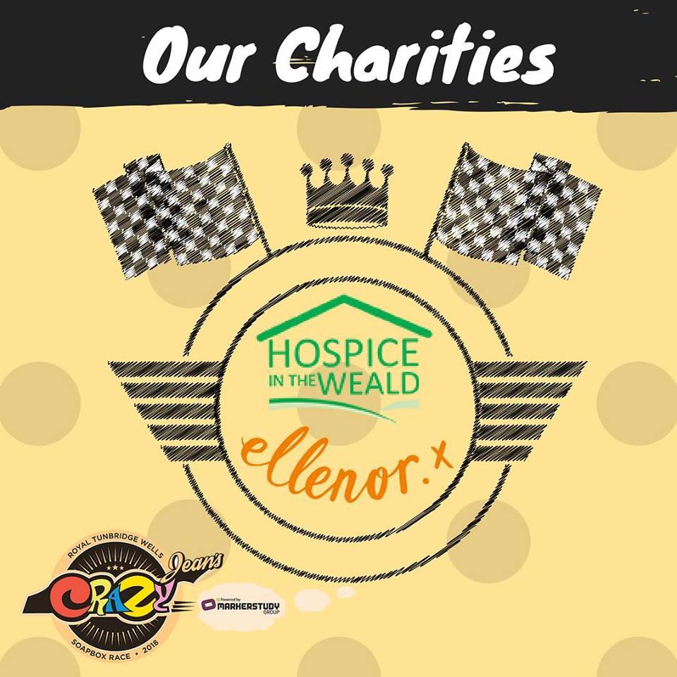 twsoapboxrace's tweet photo. #crazyjeans2018 is all about giving and supporting some incredible charities, in particular, the work of @ellenorcharity and @hospiceweald and the amazing care they provide to families facing terminal illness. #ChildrensHospiceWeek https://t.co/pRPDm3twsh