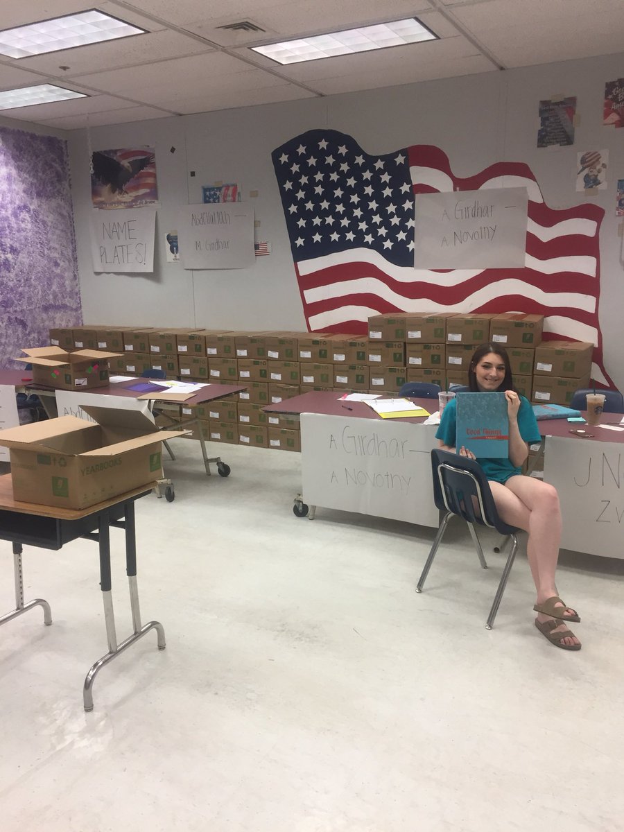 Your 2018 Yearbook is here! Come to Mr. Chapman’s room (591) during all lunches to pick yours up! #goodthingshappenhere
