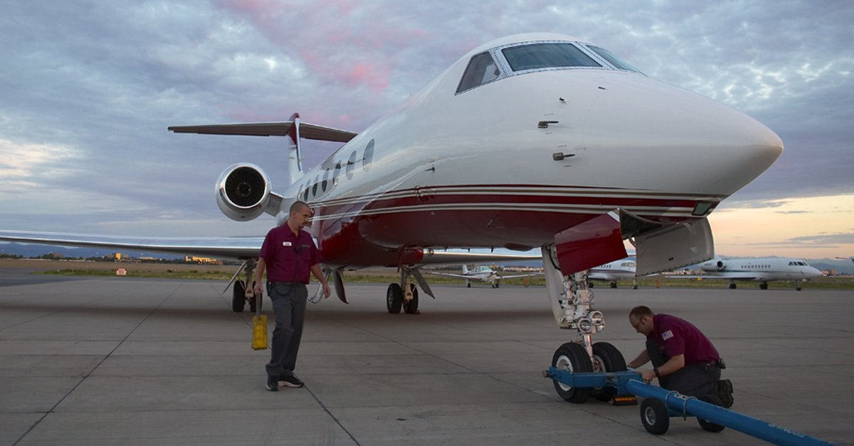 NBAA's tweet photo. #BizAv is facing a shortage of pilots, maintenance techs and other skilled professionals. As a result, managers are looking for proven strategies that flight departments can use to retain their best people. Learn more in Business Aviation Insider. https://t.co/56pWDEnfzR https://t.co/aPl0AIFmA2