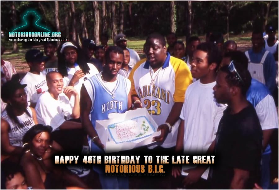 Happy 46th Birthday to the late great Notorious B.I.G.  Read more @  