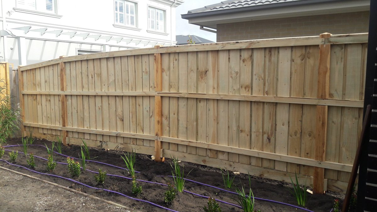 Some of our recent work. Timber and steel fencing.