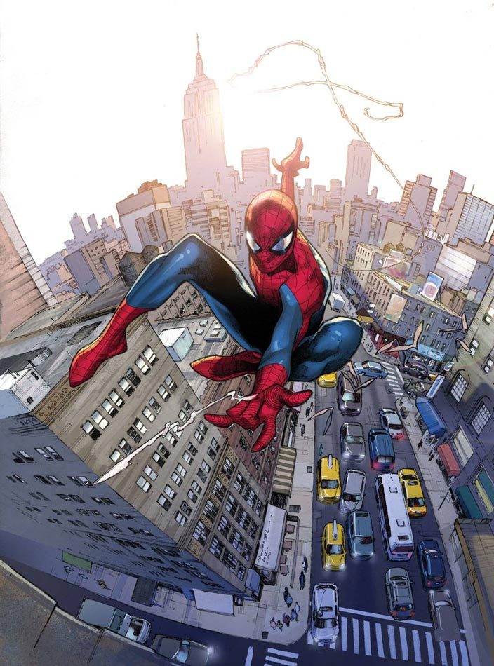 ComicCrusaders's tweet image. Spider-Man by Olivier Coipel #comicart