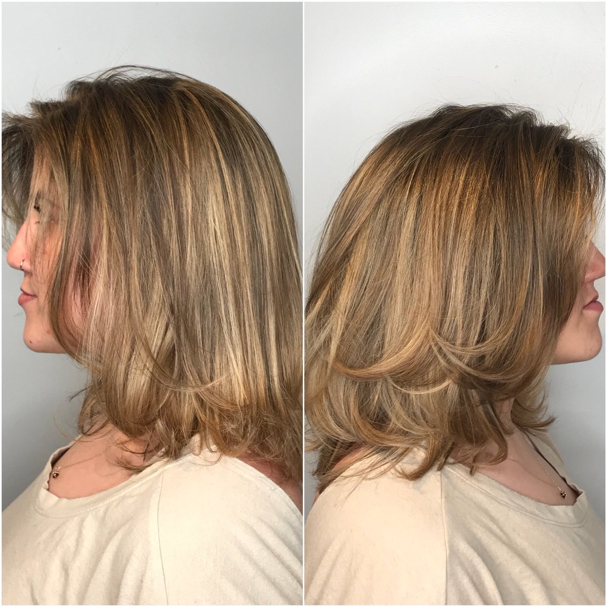 Jenn_Trump's tweet photo. Got Ally ready for summer with a full highlight of high lift color, with the addition of b3 added to the formula to assist with color longevity 🅱️3️⃣����🏻📞request JENN! 570-424-6461💇♀️✂️🎨
#JennTrump #JTHsalon #HairHustle #Salon #Poconos #HairGoals #b3 #b3Salon https://t.co/eoJAhGx2M7