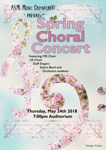 You are cordially invited to attend the Spring Choral Concert on Thursday evening at 7 pm. Check out the program: ow.ly/d/7DXz