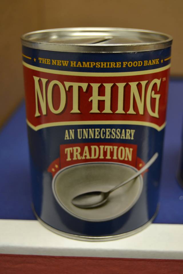 NHFB's tweet photo. Haven’t picked up your Nothing can yet? There is still time!
Stop by a participating NH grocery store to purchase your Nothing can before the end of this month! Thank you to @CitizensBank for generously supporting the Nothing Campaign for the 6th consecutive year. #NothingNH https://t.co/gFvxpZTMGo