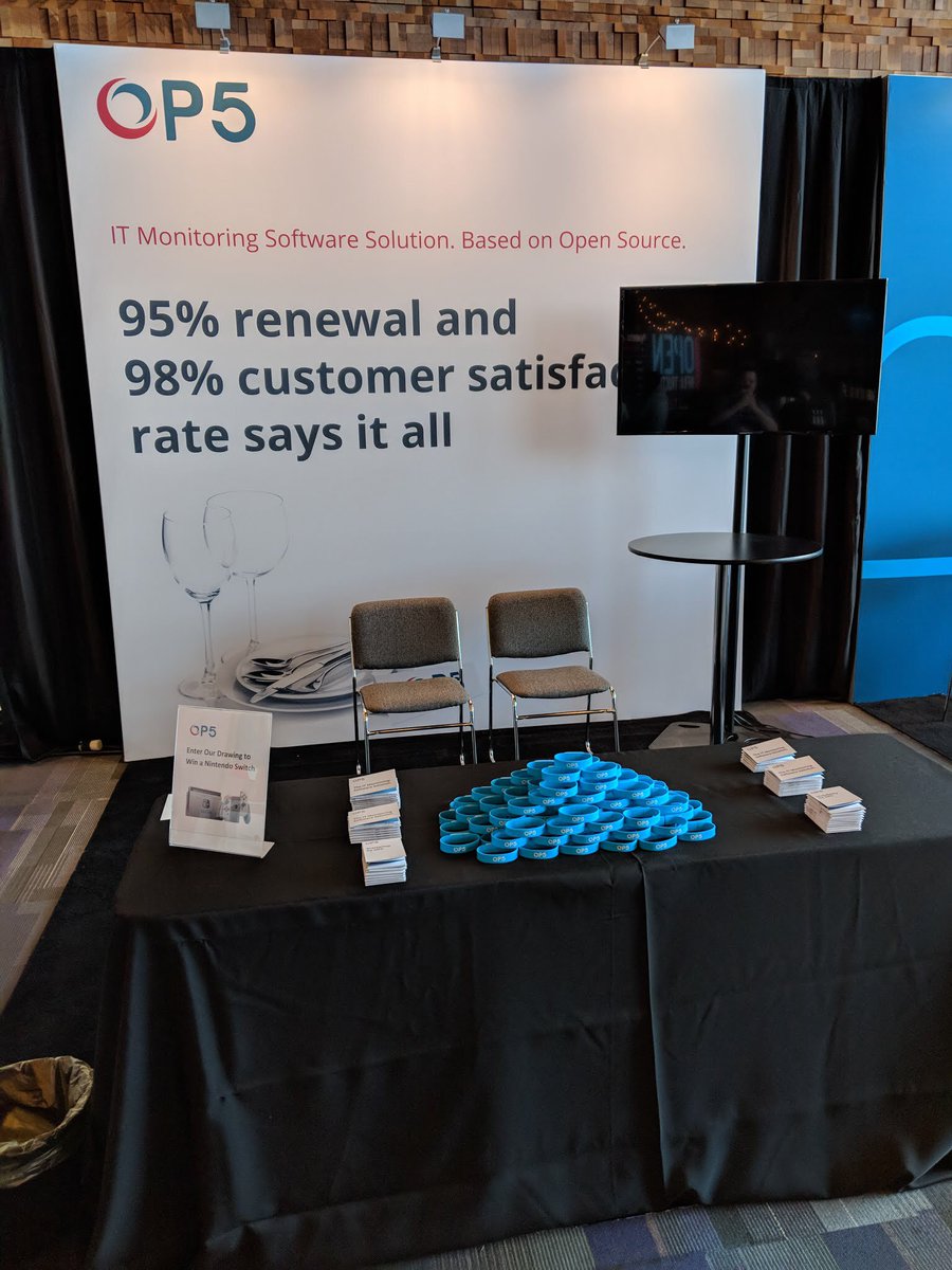 op5ab's tweet photo. We are ready for Day 1 of the #OpenStackSummit. Come visit OP5 at Booth B3. #OP5 #OP5Monitor #Networkmonitoring #ITInfrastructure https://t.co/H8cOkUxzZq