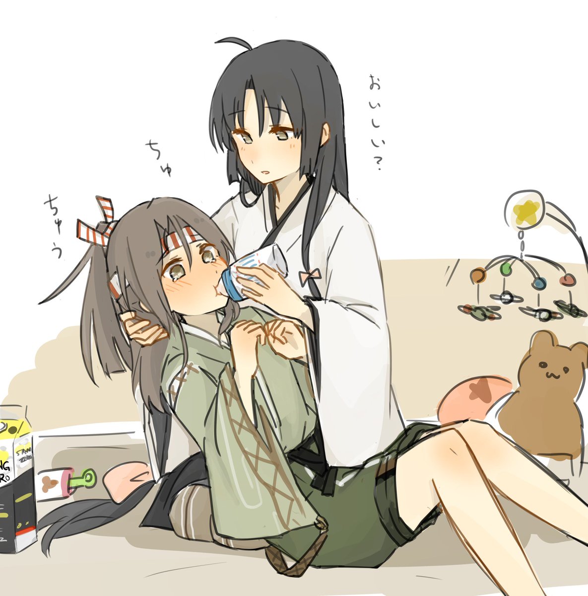 哺乳瓶なら任せろ🍼🍼🍼 