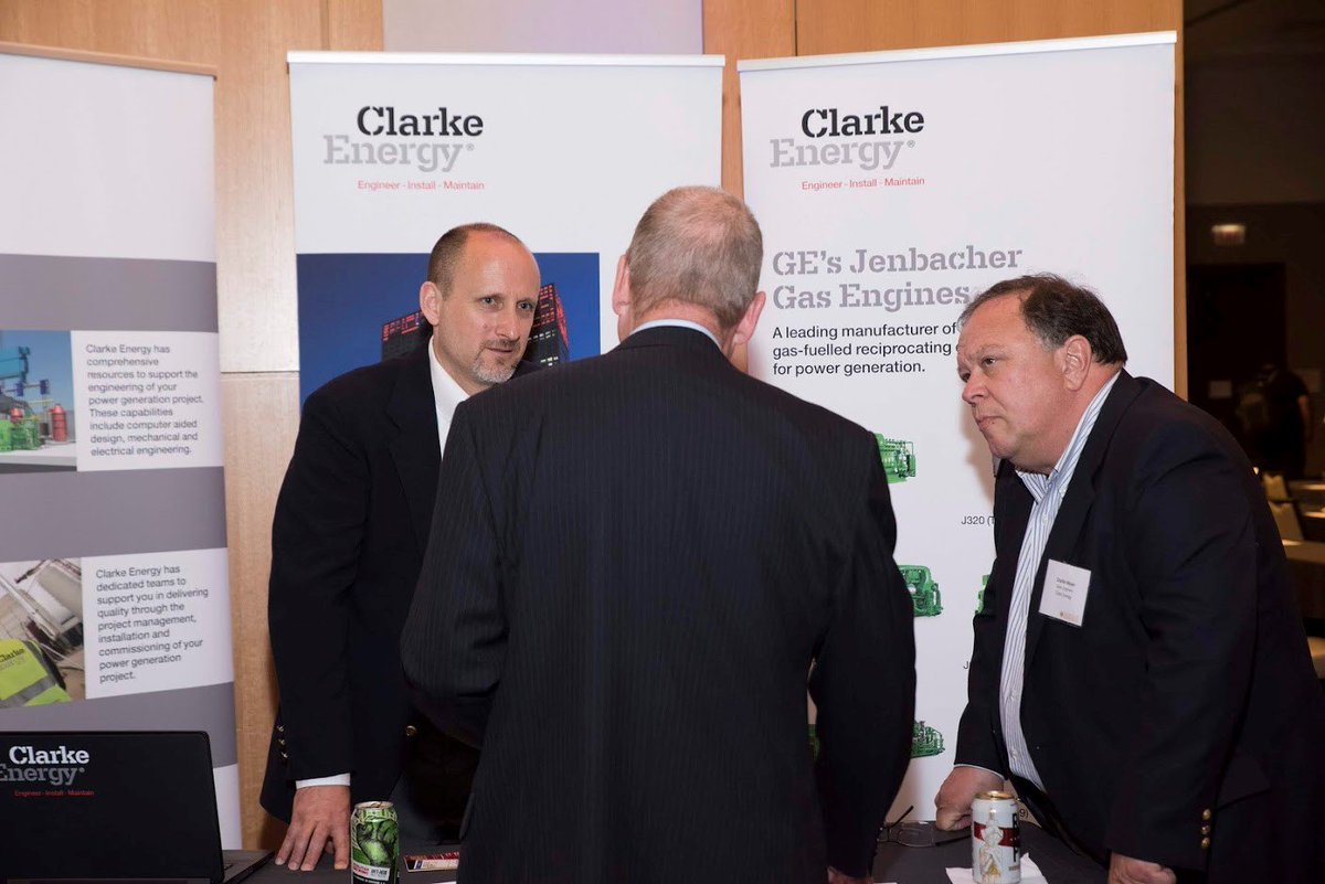 ClarkeEnergyUSA's tweet photo. Clarke Energy recently exhibited at the #Microgrid2018 conference in Rosemont, Illinois. @MicrogridNews https://t.co/xIPyHEDoAW