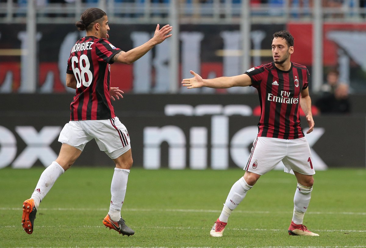 EuropaLeague's tweet photo. With a big win in the weekend, @acmilan will be playing in the #UEL again. 👏 https://t.co/ShEjLJaxB3