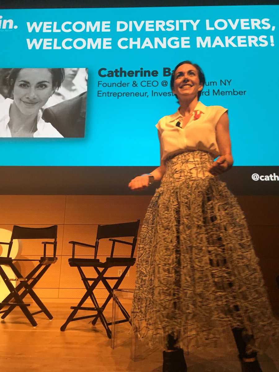 WinforumNY's tweet photo. #Wearefamily #win18 just started How are you going to transform the world? Innovate! Are you ready to make room for discovery? #DiversityPowersInnovation https://t.co/pW6s1bIqSN