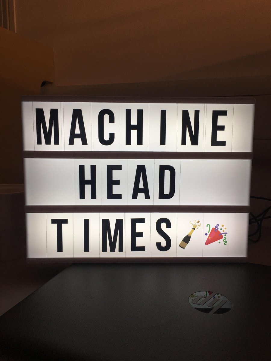TONIGHT. 2 WORDS. MACHINE. HEAD. Prepare yourselves, Notts.

7pm Doors
8pm Machine Head
11pm Curfew

🤘🤘🤘🤘